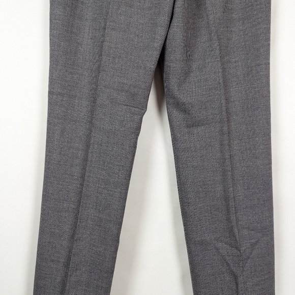 Pendleton Savvy Stretch Wool Dress Pants Slacks 10 Navy Blue Gray Straight Leg - Picture 5 of 12
